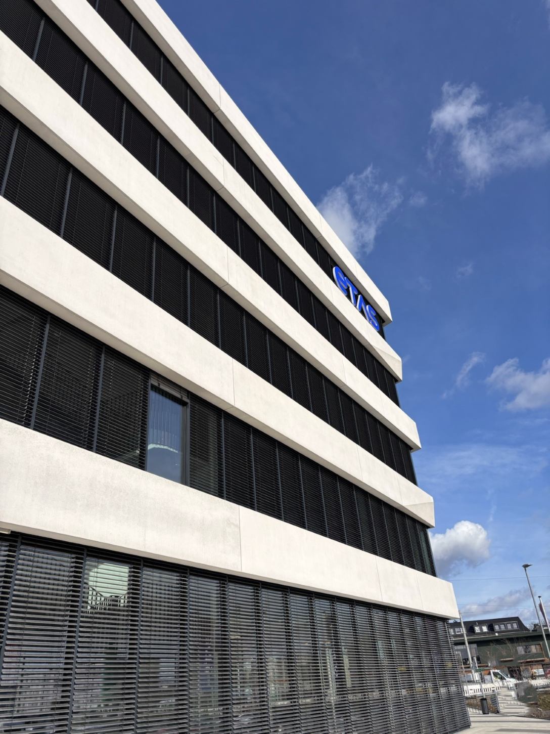 Bürogebäude Bochum, Frontansicht