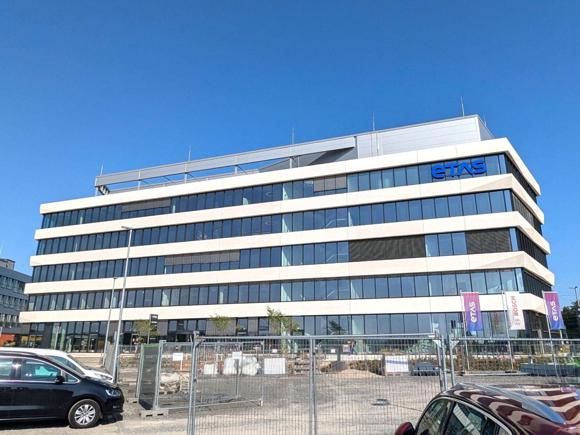 Bürogebäude Bochum, Fassade