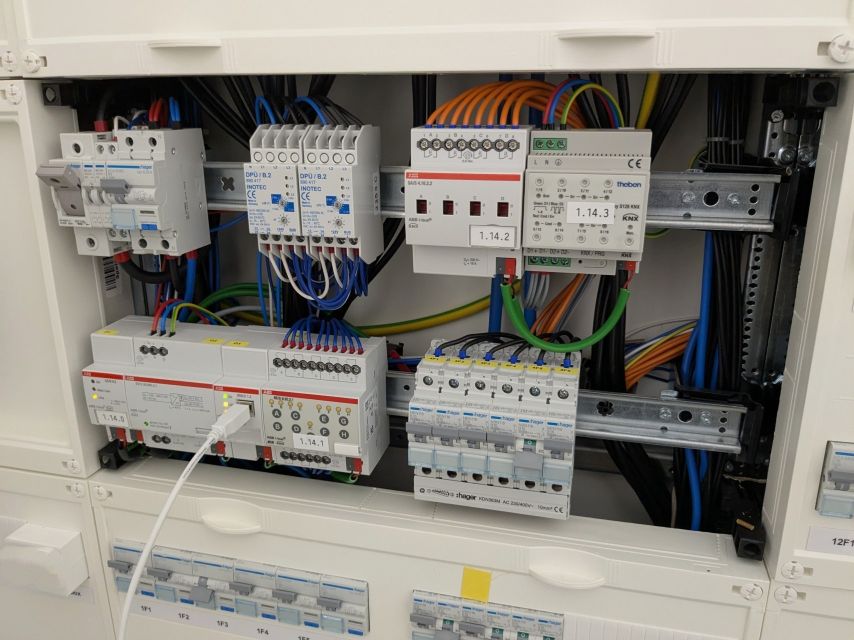 KNX-Technik im Bürogebäude Bochum